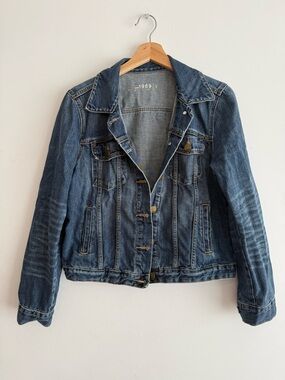 GAP Women's Dark Blue Denim Jacket